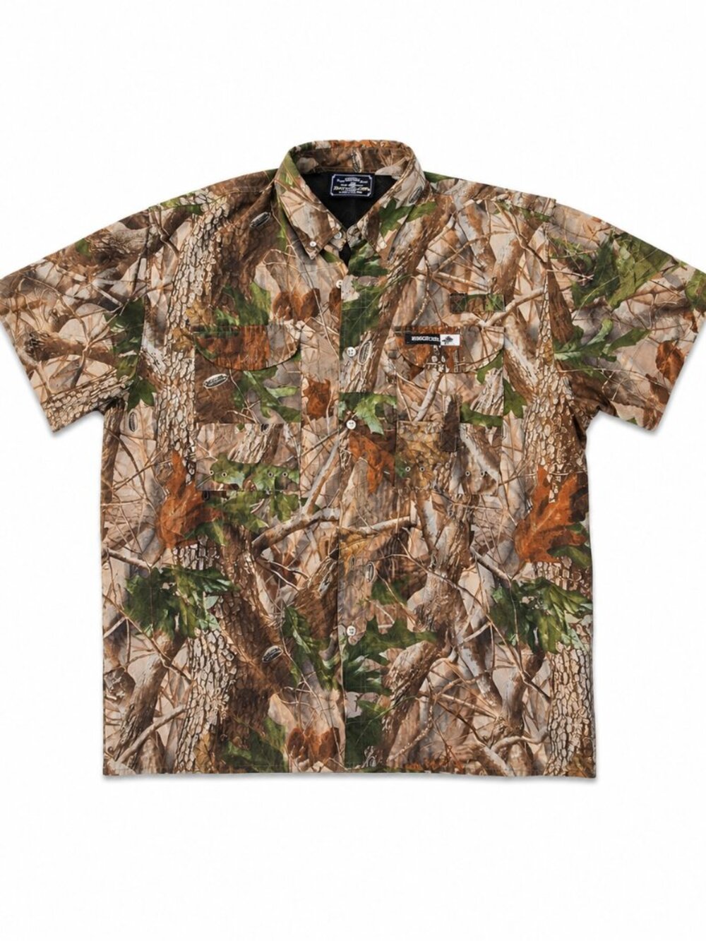 Winchester Men's Camouflage Short Sleeve Button-Up Shirt Size Medium